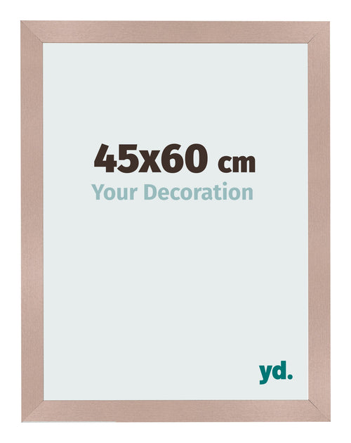 Photo Frame 45x60 cm Dusty Pink MDF Bologna Front Size | Yourdecoration.com