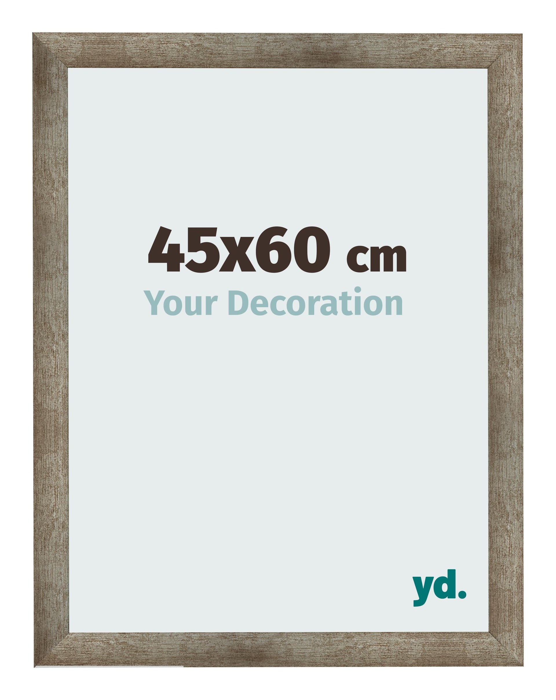 Photo Frame 45x60 cm Metal Vintage MDF Bologna Front Size | Yourdecoration.com