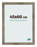Photo Frame 45x60 cm Metal Vintage MDF Bologna Front Size | Yourdecoration.com