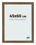 Photo Frame 45x60 cm Oak Rustic MDF Bologna Front Size | Yourdecoration.com