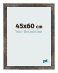 Photo Frame 45x60 cm Oxidized Metal MDF Bologna Front Size | Yourdecoration.com