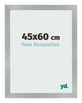 Photo Frame 45x60cm Aluminum Brushed MDF Bologna Front Size | Yourdecoration.com