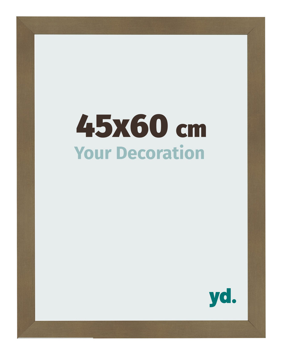 Photo Frame 45x60cm Bronze Design MDF Bologna Front Size | Yourdecoration.com