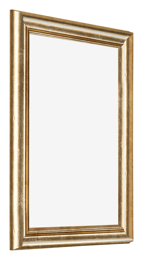 Photo Frame 45x60cm Gold Antique MDF Lazio Front Oblique | Yourdecoration.com