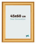 Photo Frame 45x60cm Gold Matte MDF Lazio Front Size | Yourdecoration.com
