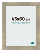 Photo Frame 45x60cm Gold Vintage MDF Pisa Front Size | Yourdecoration.com