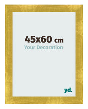 Photo Frame 45x60cm Gold Vintage MDF Pisa Front Size | Yourdecoration.com