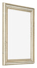 Photo Frame 45x60cm Metallic Gloss MDF Lazio Front Oblique | Yourdecoration.com