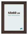 Photo Frame 45x60cm Oak Dark MDF Lazio Front Size | Yourdecoration.com