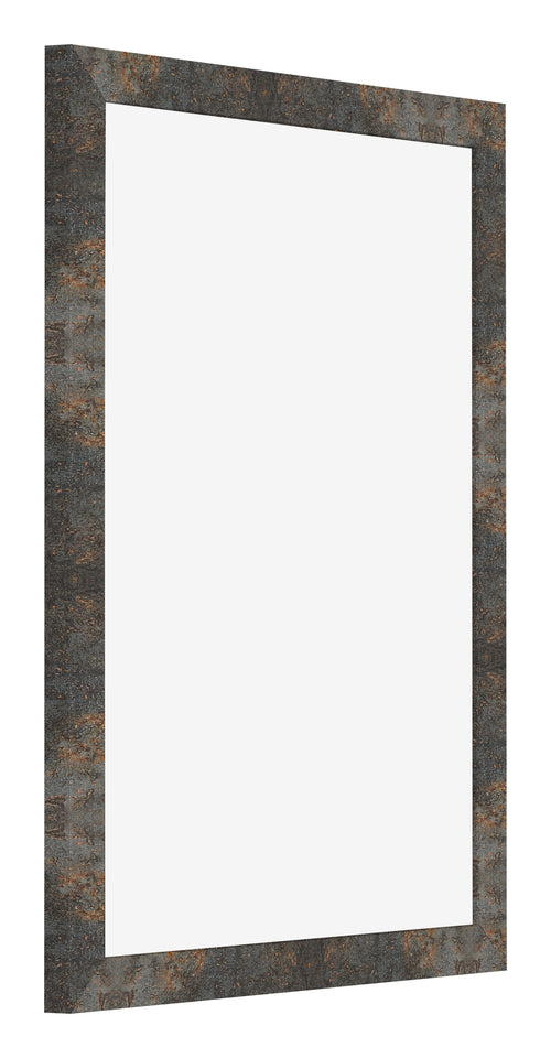 Photo Frame 45x60cm Oxidized Metal MDF Bologna Front Oblique | Yourdecoration.com