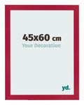 Photo Frame 45x60cm Red MDF Bologna Front Size | Yourdecoration.com