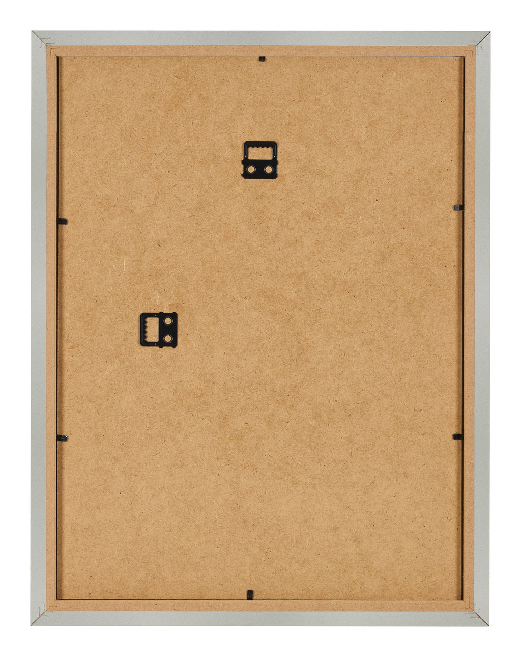 Photo Frame 45x60cm Silver Matte MDF Bologna Back | Yourdecoration.com