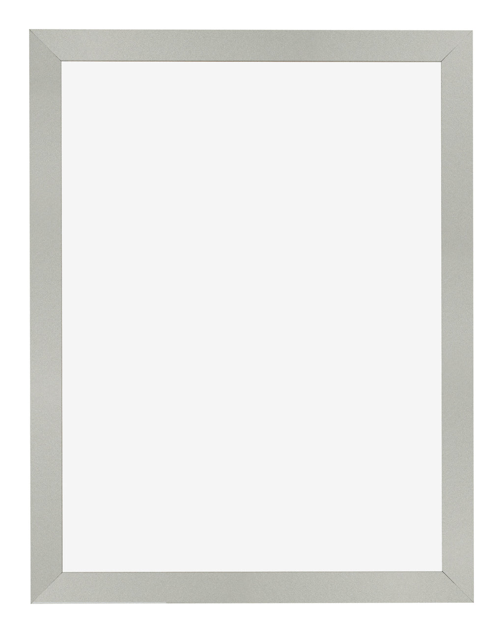 Photo Frame 45x60cm Silver Matte MDF Bologna Front | Yourdecoration.com