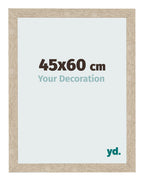 Photo Frame 45x60cm Sonoma Oak MDF Bologna Front Size | Yourdecoration.com
