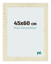 Photo Frame 45x60cm Sonoma Oak MDF Pisa Front Size | Yourdecoration.com