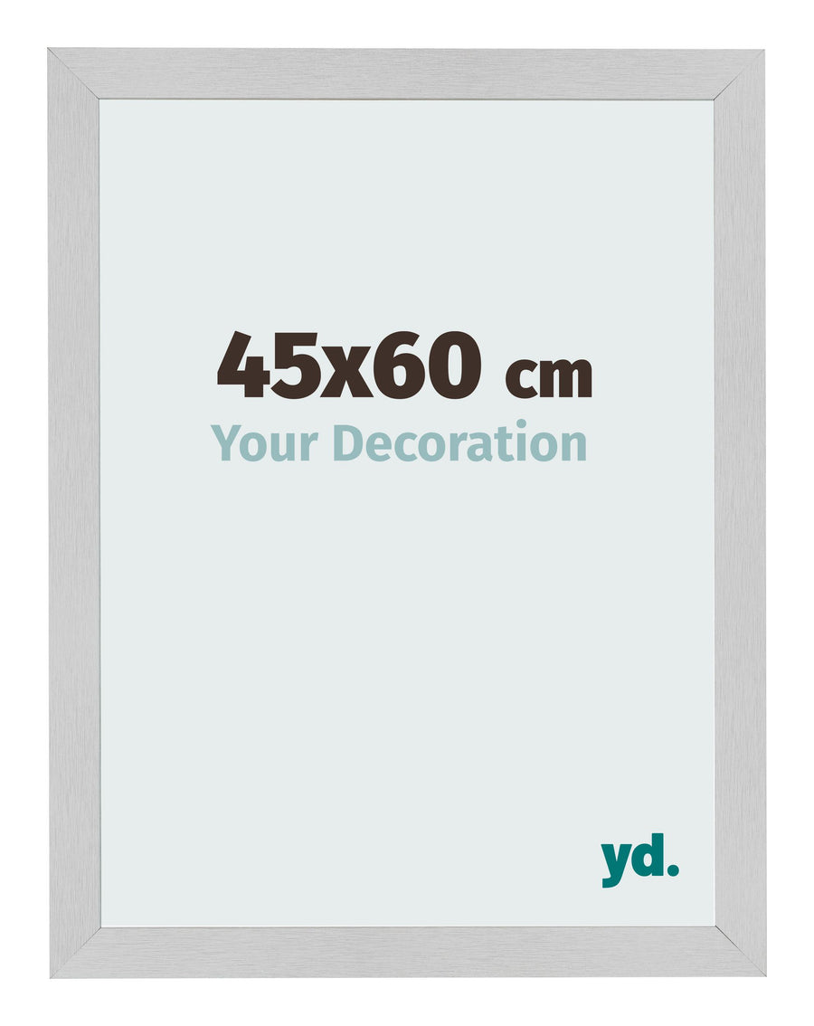 Photo Frame 45x60cm Stainless Steel MDF Bologna Front Size | Yourdecoration.com