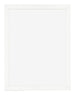 Photo Frame 45x60cm White High Gloss MDF Bologna Front | Yourdecoration.com