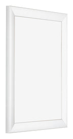 Photo Frame 45x60cm White Vintage MDF Pisa Front Oblique | Yourdecoration.com
