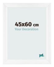 Photo Frame 45x60cm White Vintage MDF Pisa Front Size | Yourdecoration.com