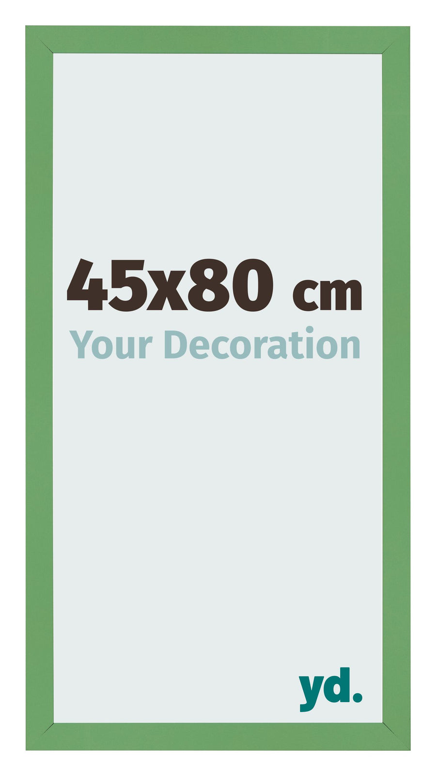 Photo Frame 45x80 cm Green MDF Bologna Front Size | Yourdecoration.com