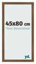 Photo Frame 45x80 cm Oak Rustic MDF Bologna Front Size | Yourdecoration.com
