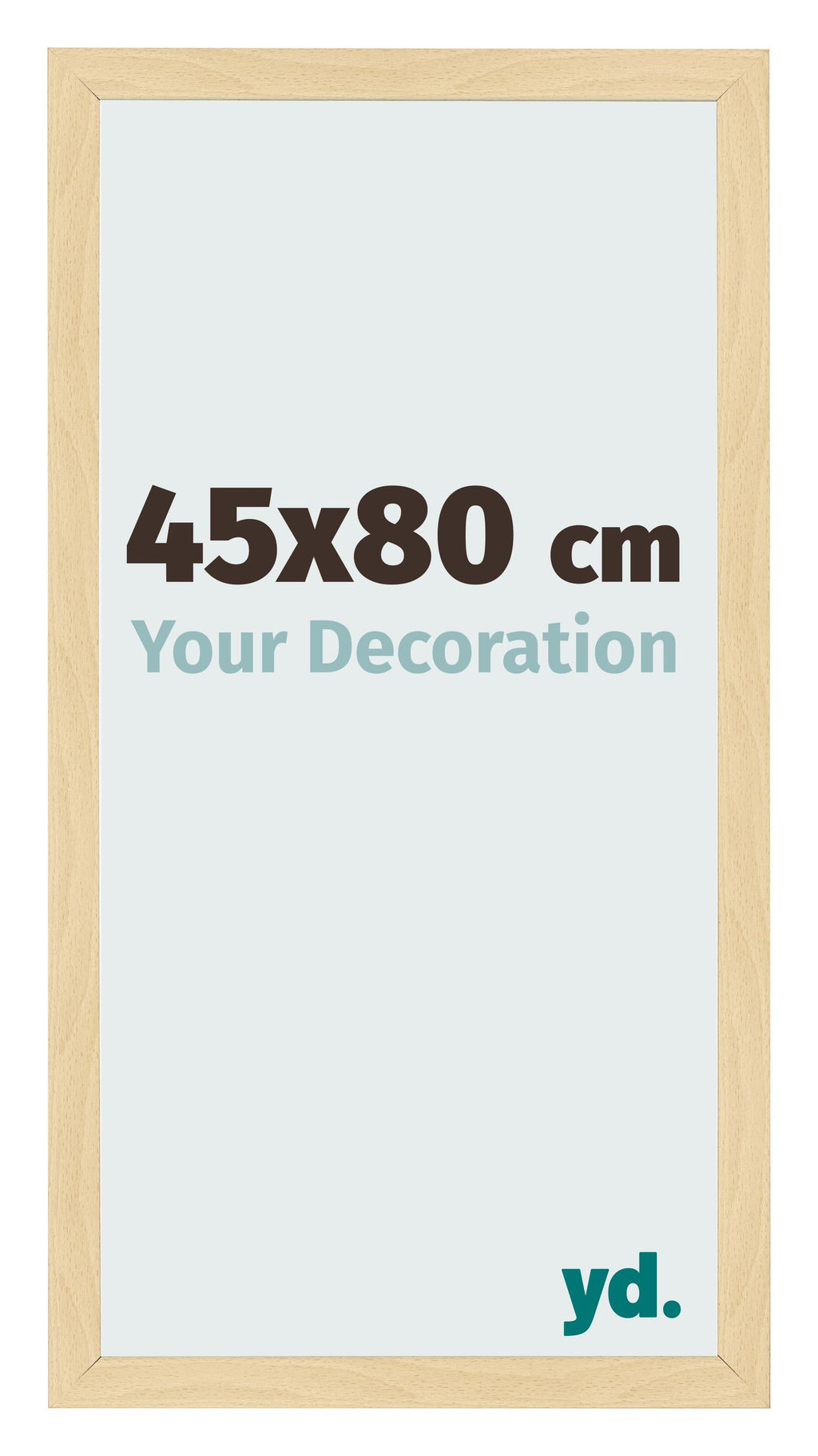Photo Frame 45x80cm Beech Design MDF Bologna Front Size | Yourdecoration.com
