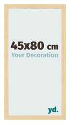 Photo Frame 45x80cm Beech Design MDF Bologna Front Size | Yourdecoration.com
