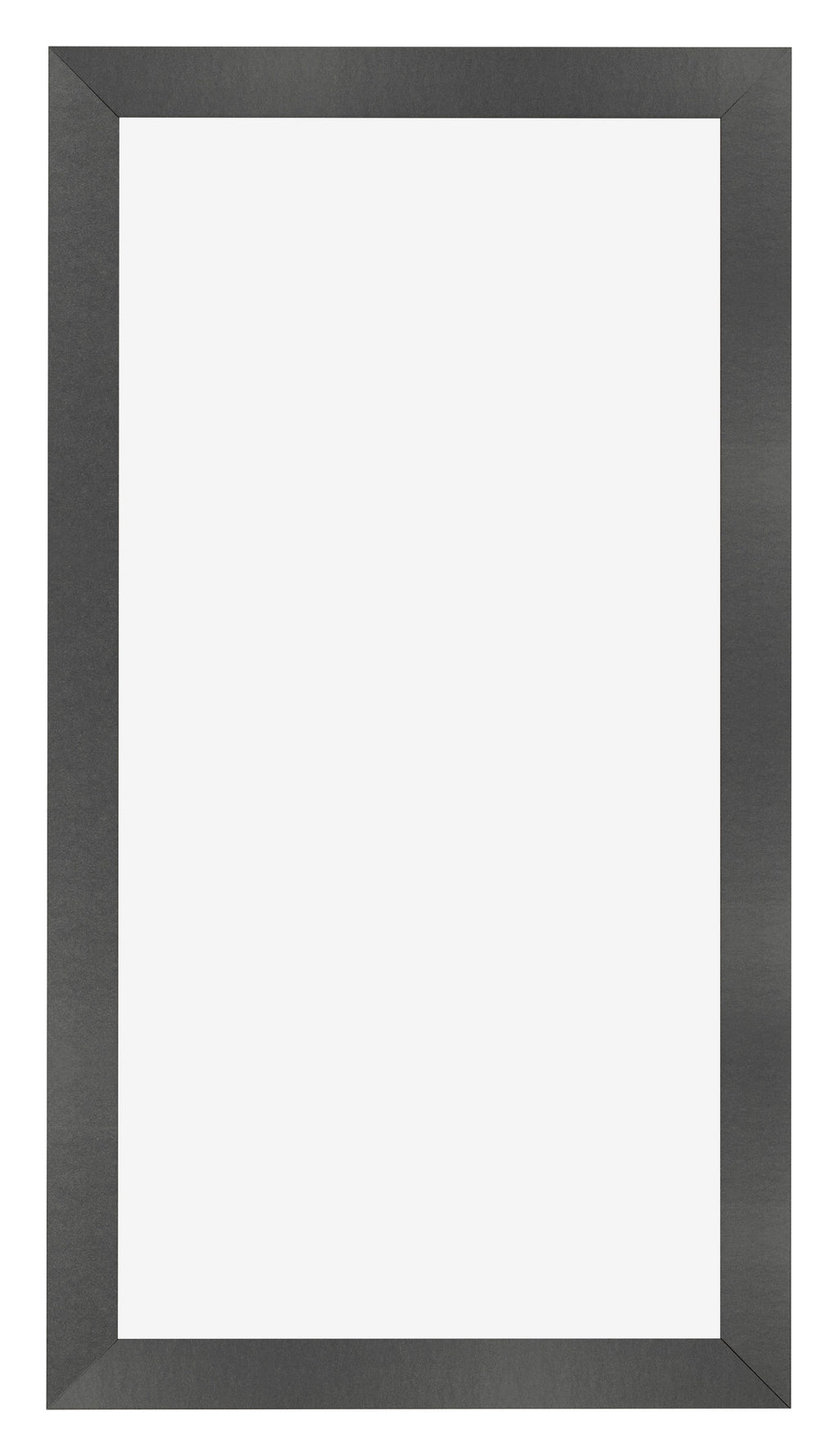 Photo Frame 45x80cm Black Silver Polished MDF Pisa Front | Yourdecoration.com