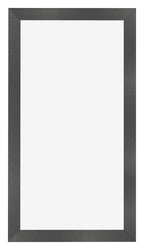 Photo Frame 45x80cm Black Silver Polished MDF Pisa Front | Yourdecoration.com