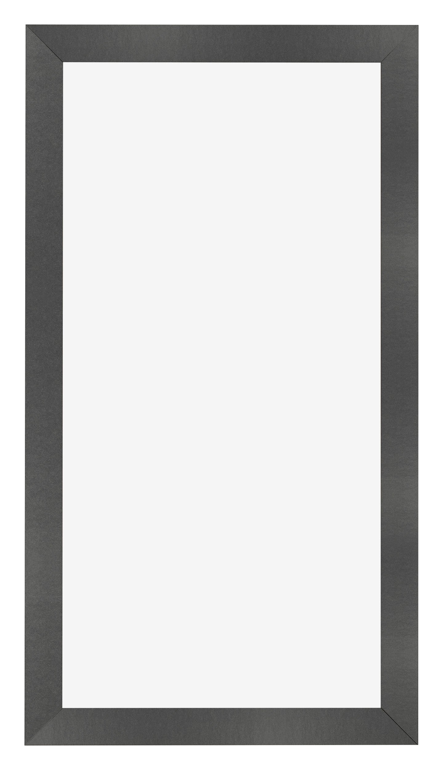 Photo Frame 45x80cm Black Silver Polished MDF Pisa Front | Yourdecoration.com
