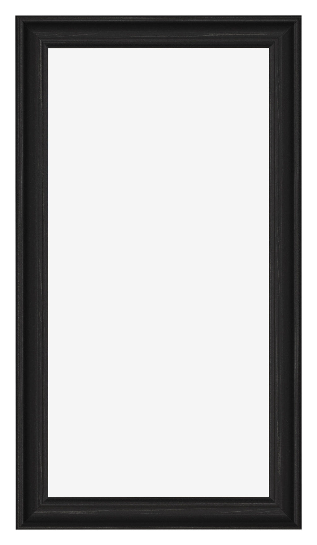Photo Frame 45x80cm Black Woodgrain MDF Lazio Front | Yourdecoration.com