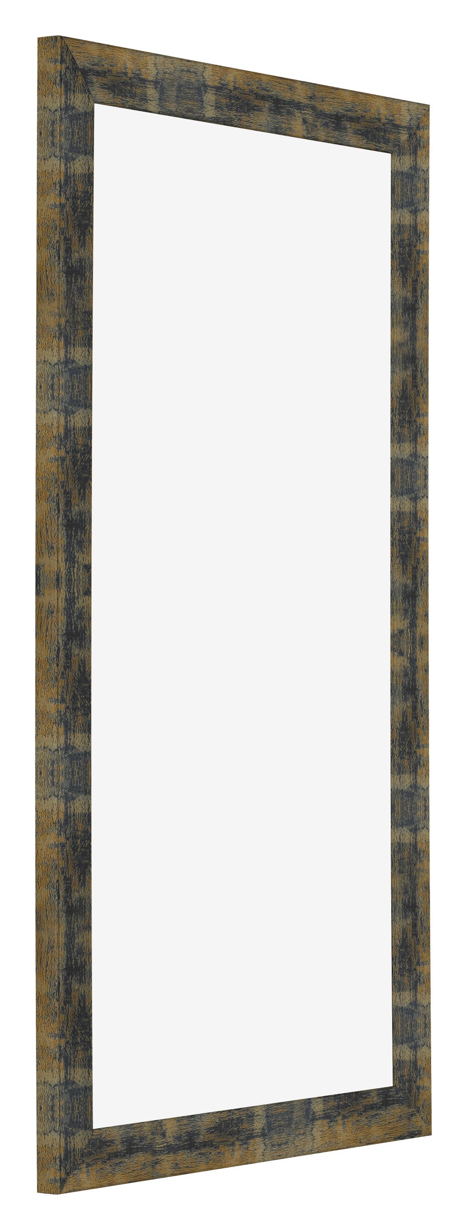 Photo Frame 45x80cm Blue Gold Melange MDF Pisa Front Oblique | Yourdecoration.com