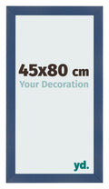 Photo Frame 45x80cm Dark Blue Swept MDF Pisa Front Size | Yourdecoration.com