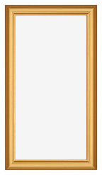 Photo Frame 45x80cm Gold Matte MDF Lazio Front | Yourdecoration.com