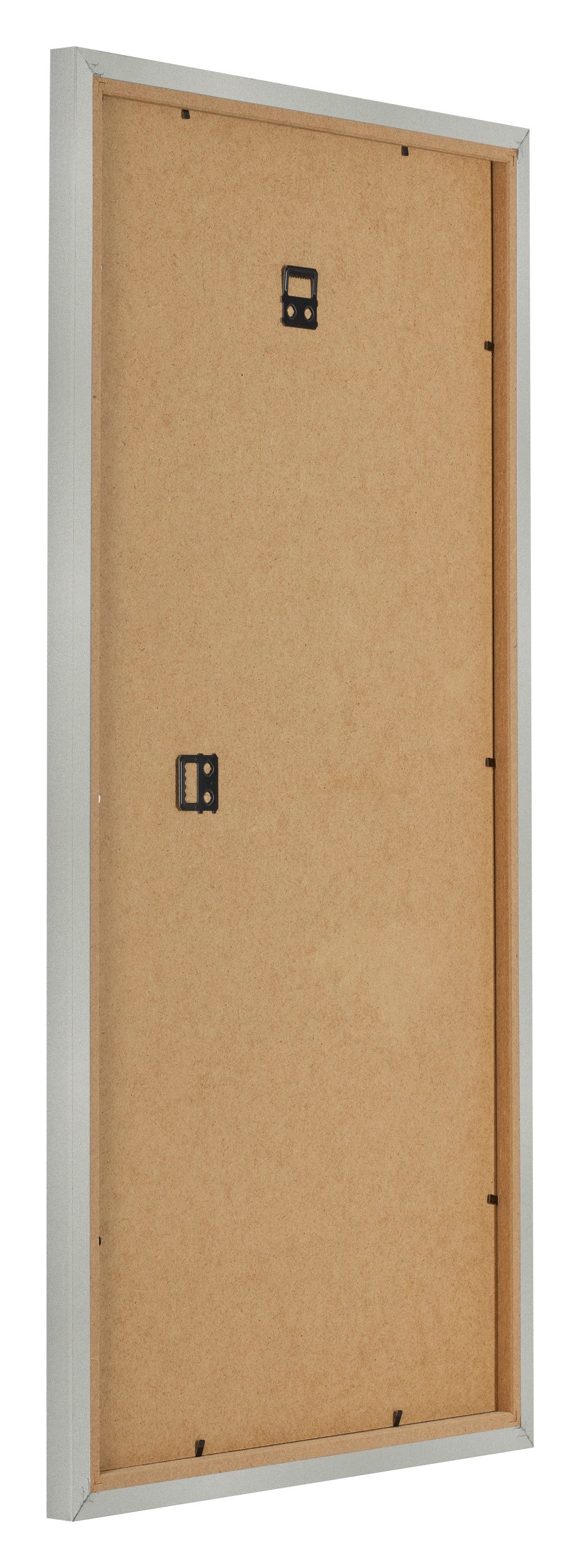 Photo Frame 45x80cm Silver Matte MDF Bologna Back Oblique | Yourdecoration.com