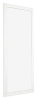 Photo Frame 45x80cm White High Gloss MDF Bologna Front Oblique | Yourdecoration.com