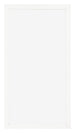 Photo Frame 45x80cm White High Gloss MDF Bologna Front | Yourdecoration.com