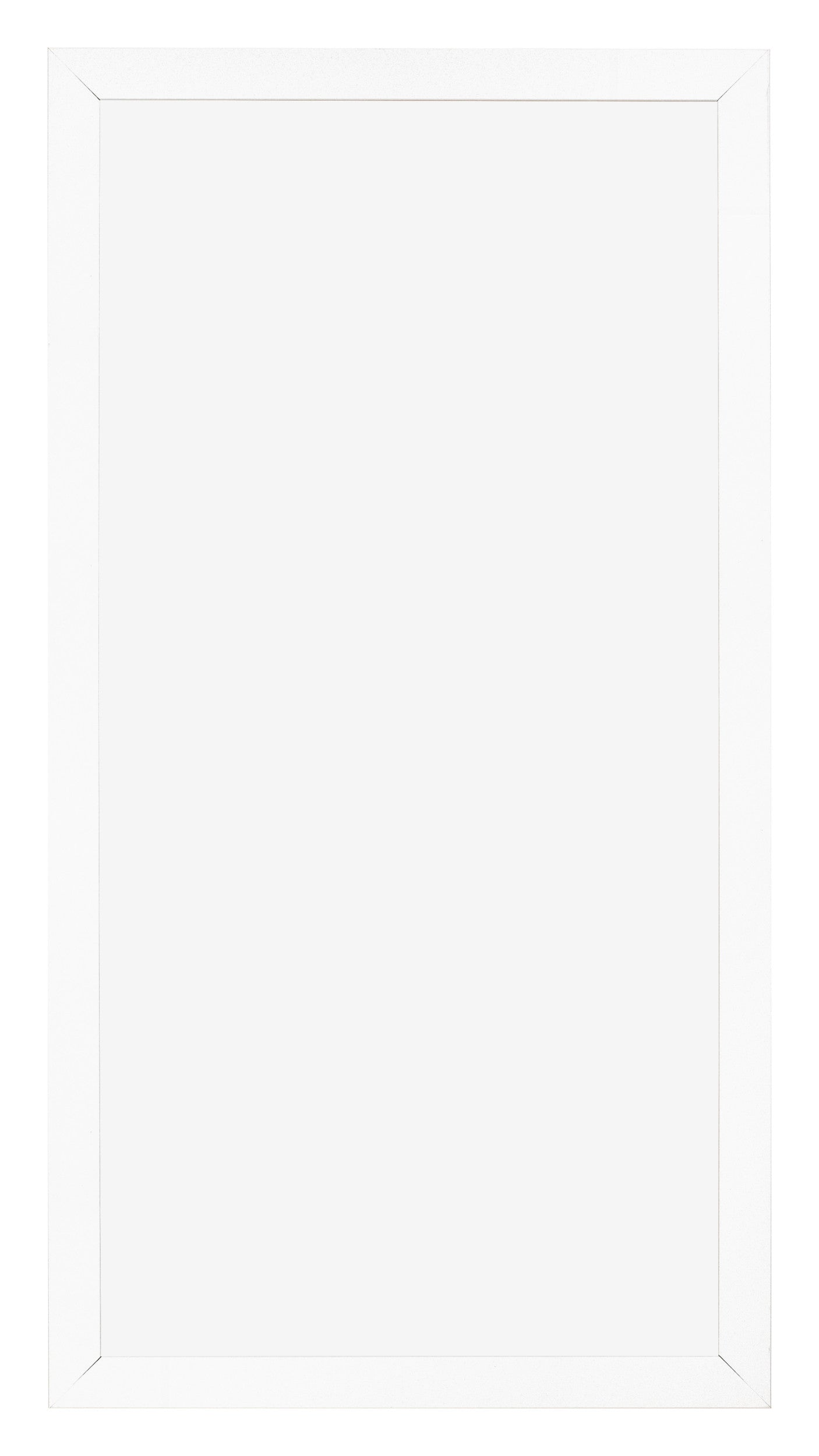 Photo Frame 45x80cm White Matte MDF Bologna Front | Yourdecoration.com