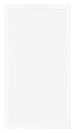 Photo Frame 45x80cm White Matte MDF Bologna Front | Yourdecoration.com