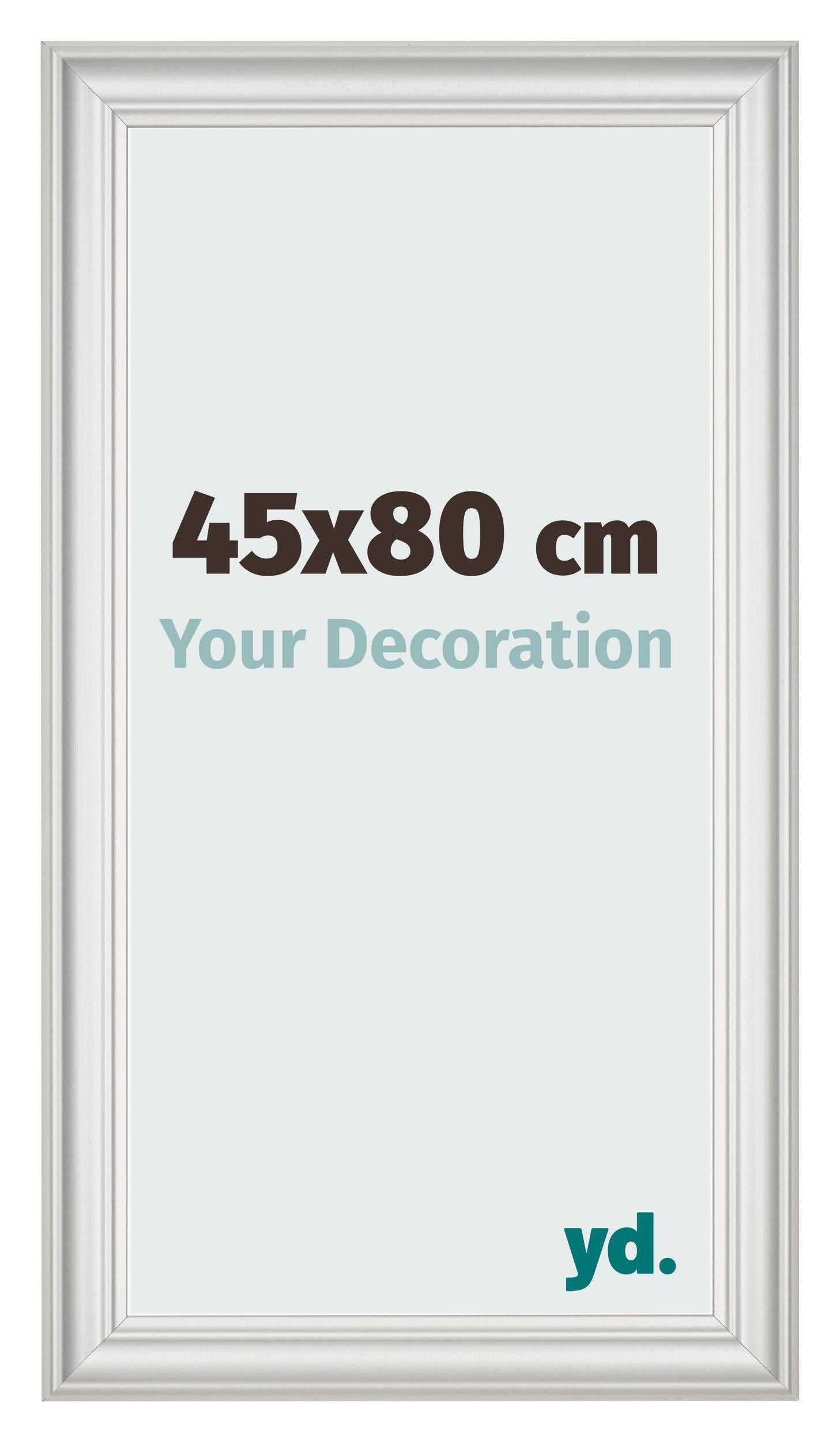 Photo Frame 45x80cm White Swept MDF Lazio Front Size | Yourdecoration.com