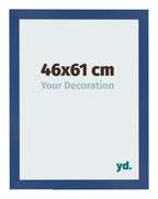 Photo Frame 46x61 cm Dark Blue MDF Bologna Front Size | Yourdecoration.com
