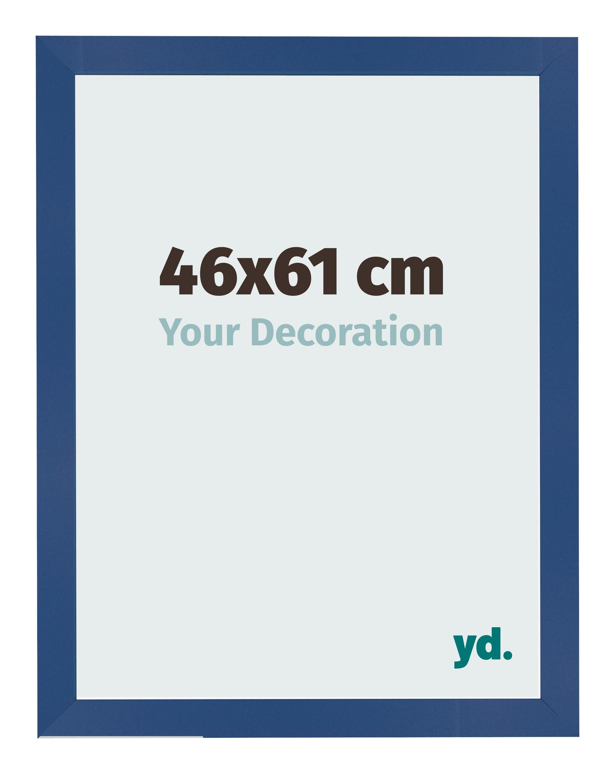 Photo Frame 46x61 cm Dark Blue MDF Bologna Front Size | Yourdecoration.com