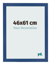 Photo Frame 46x61 cm Dark Blue MDF Bologna Front Size | Yourdecoration.com