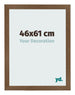 Photo Frame 46x61 cm Oak Rustic MDF Bologna Front Size | Yourdecoration.com