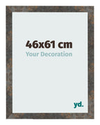 Photo Frame 46x61 cm Oxidized Metal MDF Bologna Front Size | Yourdecoration.com