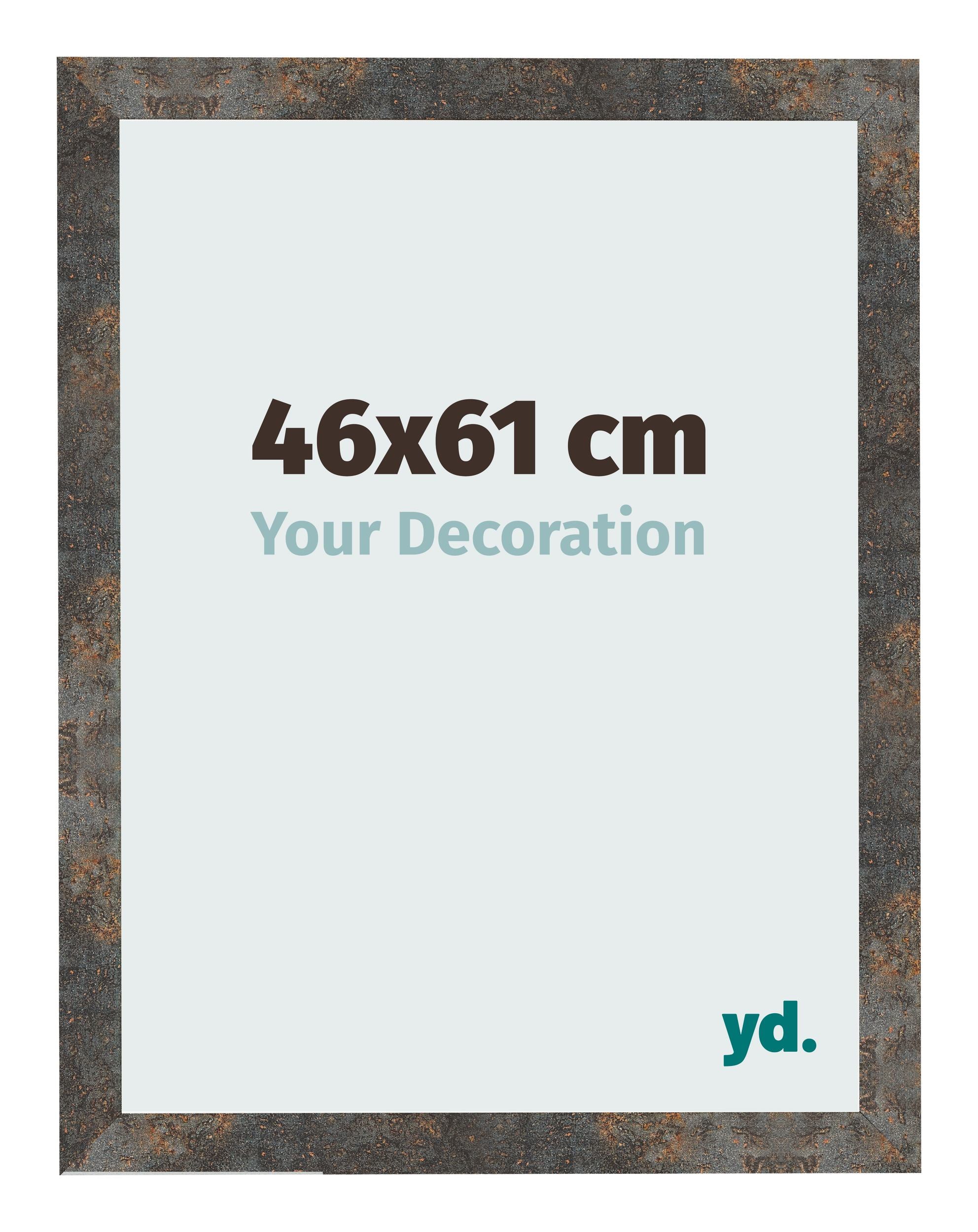 Photo Frame 46x61 cm Oxidized Metal MDF Bologna Front Size | Yourdecoration.com