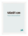 Photo Frame 46x61 cm White High Gloss MDF Bologna Front Size | Yourdecoration.com