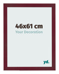 Photo Frame 46x61 cm Wine Red Swept MDF Bologna Front Size | Yourdecoration.com