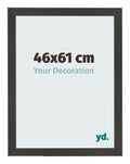Photo Frame 46x61cm Anthracite MDF Bologna Front Size | Yourdecoration.com