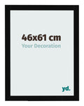 Photo Frame 46x61cm Black High Gloss MDF Bologna Front Size | Yourdecoration.com